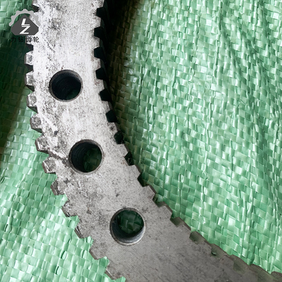 Peças de maquinaria da construção de Rotary Swing Ring Gear EX120-5 da máquina escavadora