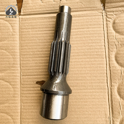 Máquina escavadora Gear Pinion Shaft 14*18H205 de forjadura de PC200-6 6D102