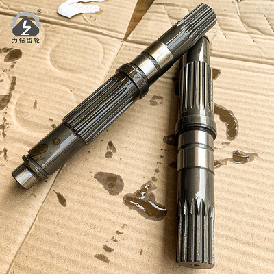 Peças de maquinaria da construção de Gear Pinion Shaft da máquina escavadora de PC120-6 4D102