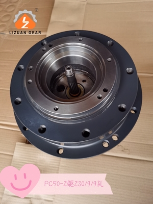 Peças de maquinaria da construção de caixa de Hydraulic Swing Gear da máquina escavadora PC50-2