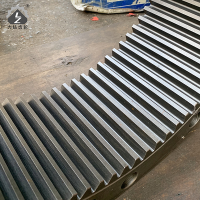 Máquina escavadora giratória Construction Machinery Parts de Ring Gear R245 do balanço