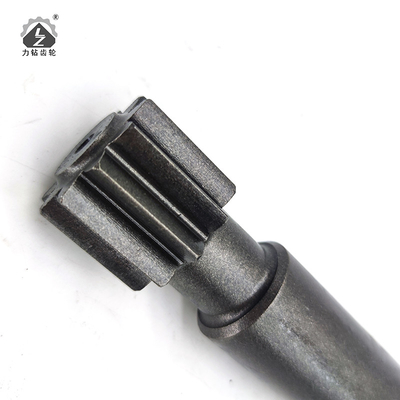Engrenagem central do curso 10x18 de aço de Pinion Gear Shaft Pc200 7 da máquina escavadora