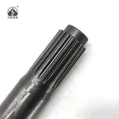 Engrenagem central do curso 10x18 de aço de Pinion Gear Shaft Pc200 7 da máquina escavadora