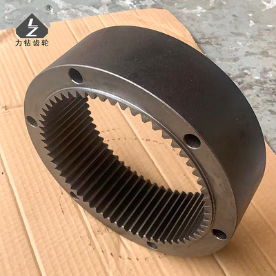Máquina escavadora giratória Construction Machinery Parts de Ring Gear SK60 6 do balanço