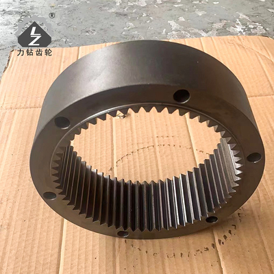Máquina escavadora giratória Construction Machinery Parts de Ring Gear SK60 6 do balanço