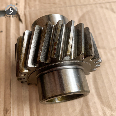 Dentes oblíquos pequenos do dobro de Drive Rotary Gearbox PC60 da máquina escavadora