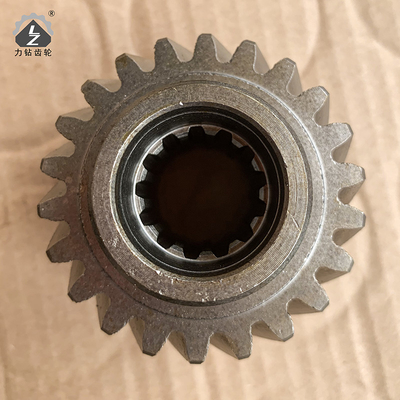 Dentes oblíquos pequenos do dobro de Drive Rotary Gearbox PC60 da máquina escavadora